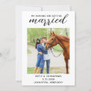 Search for horse wedding save the dates Equine