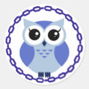 Search for cute cartoon owl stickers Birthday