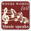 Search for music inspired stickers Inspirational