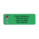 Search for golfer return address labels Putting