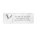 Search for delivery return address labels Vintage