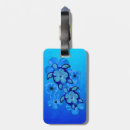 Search for turtle luggage tags Hibiscus