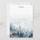 Search for trees note cards Rustic