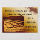 Search for chorale invitations Singing