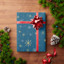 Search for gold snowflake wrapping paper Christmas holiday