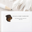 Search for dog owner return address labels Modern