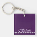 Search for eggplant key rings Purple
