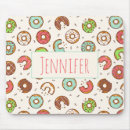 Search for sweet brown mousepads Doughnut
