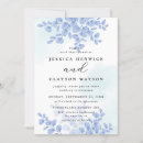 Search for dusty blue eucalyptus wedding invitations Classy modern minimal