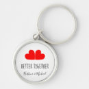 Search for together round key rings Hearts