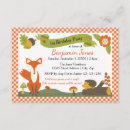 Search for fall scene invitations Woodland