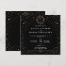 Search for zodiac wedding invitations Vintage