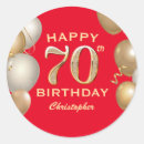 Search for red balloons stickers Birthday party
