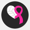 Search for volleyball pink stickers Awareness