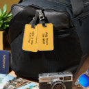 Search for yellow luggage tags Minimalist