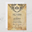 Search for skull crossbones invitations Vintage