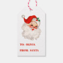Search for vintage santa gift tags Retro