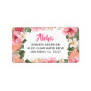 Search for hawaiian wedding return address labels Aloha