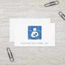 Search for mustache business cards For her