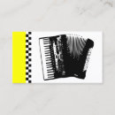 Search for accordion business cards Music