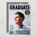 Search for magazine graduation invitations Modern