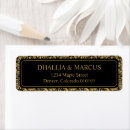 Search for goth return address labels Gold