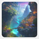 Search for colourful fantasy stickers Mystical