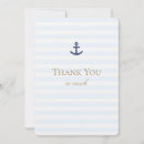 Search for nautical thank you cards Simple