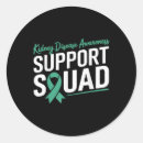 Search for kidney disease support stickers Green