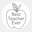 Search for teacher apple stickers Modern