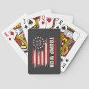Search for american flag playing cards President