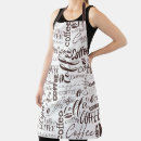 Search for typography text aprons Script
