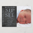 Search for sip n see invitations Baby