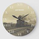 Search for steam train clocks Old