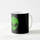 Search for alien head mugs Green