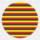 Search for black yellow red stickers Pattern