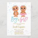 Search for gingerbread gender reveal invitations Boy or girl