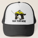 Search for goalie hats Team