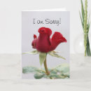Search for i am sorry cards Regret