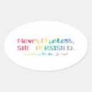 Search for oval shape stickers For her