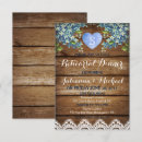 Search for blue hydrangea rehearsal dinner invitations Rustic