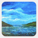 Search for square border stickers Blue