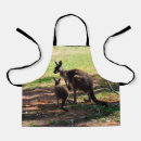 Search for kangaroo kids aprons Wildlife