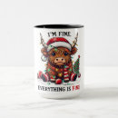 Search for funny cow christmas mugs Highland