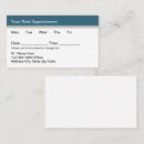 Search for practitioner business stationery Appointment