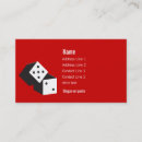 Search for gamble business cards Lucky