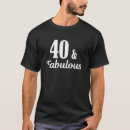 Search for fabulous 40 mens tshirts 40th birthday