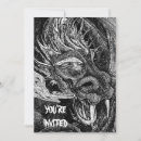 Search for beasts invitations Monster