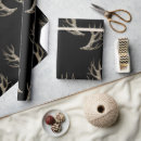 Search for antler wrapping paper Masculine