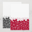 Search for red background invitations Flowers
